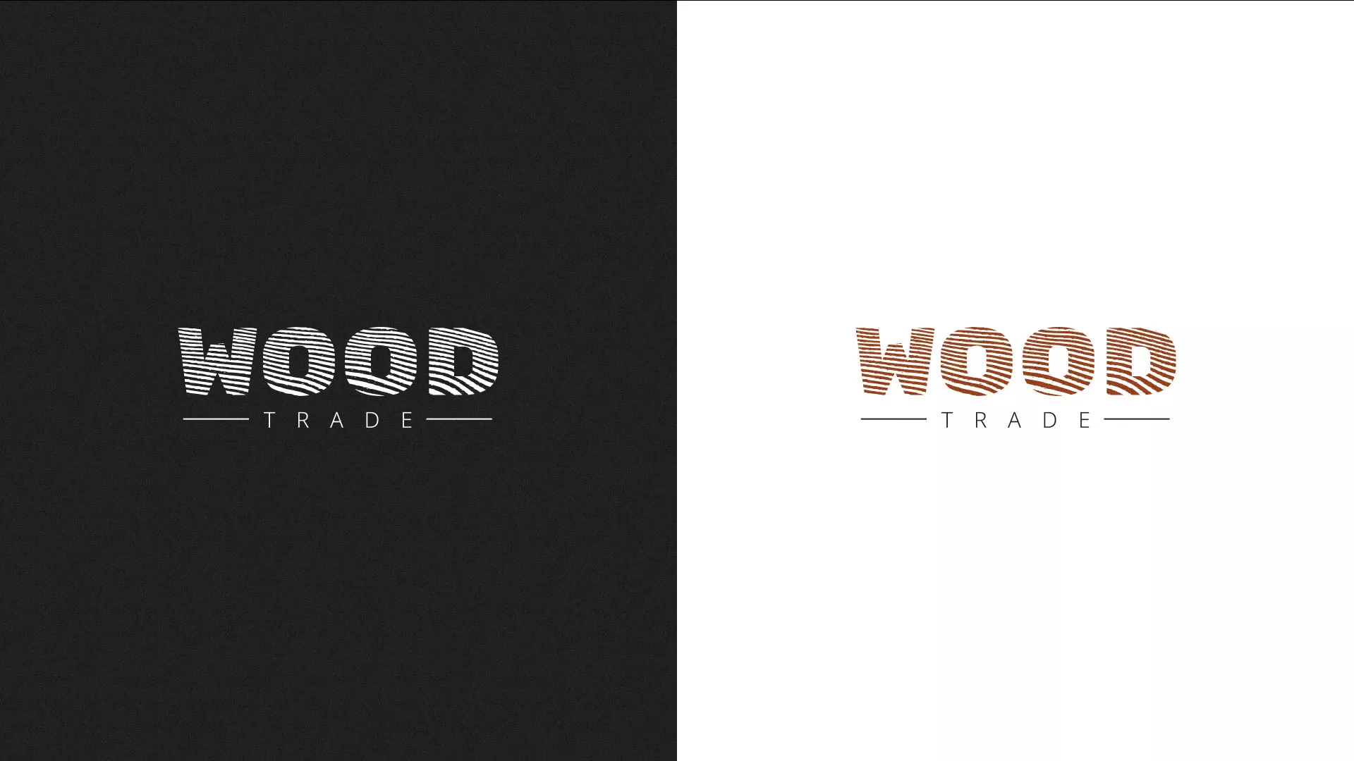 Разработка логотипа для компании «Wood Trade» в Казани